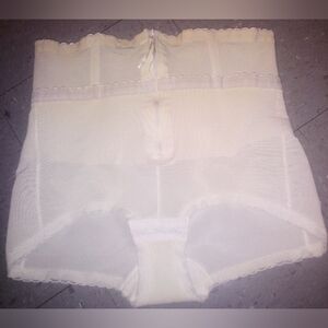 Vintage Ribbed Adonna Girdle By JCPENNEY Size 38